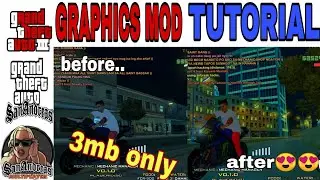 GRAPHICS MOD |BASIC STEPS TO CHANGE UR GRAPHICS ON GTA SA MULTIPLAYER
