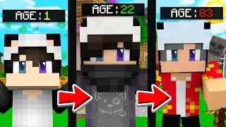 Minecraft But You Get Older