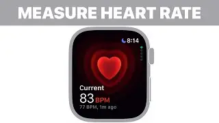 How to Measure your Heart Rate on Apple Watch (Tutorial)