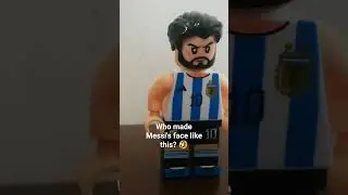 Who made Messi's face like this? #messi  #funny  #shorts