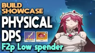 Rosaria Physical DPS build f2p Genshin Impact