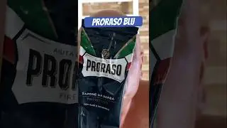 Proraso Blu 🤔 #soap #barber #shaving #rasaturatradizionale #barbershop #shaving #perte #fyp #shave