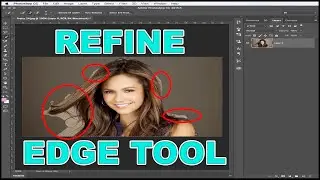 Photoshop Refine edge tool does not show problem solved