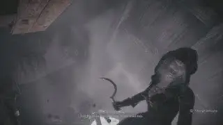 Resident Evil 8 Village Ethan sickle death