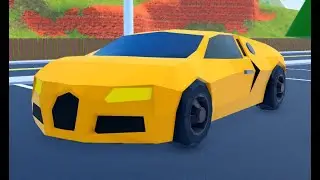 Roblox Jailbreak Brulee (Bugatti Veyron) speed test - 325 mph