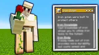 Minecraft Origins Mod - Iron Golem (Custom Origin)