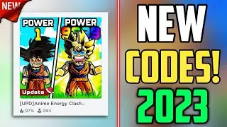 WORKING* ANIME ENERGY CLASH SIMULATOR CODES DECEMBER 2023!