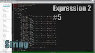 Garry's mod[Expression 2] #5 Строки.