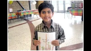 All About Plants : Rahul Got Young Author Award in 2nd Grade