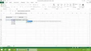 Excel  2013 Tutorial - How to Convert Standart Date to Julian Date Formats