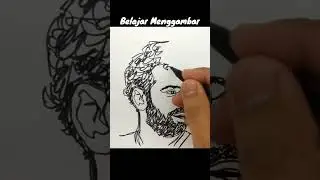 SATU GARIS menggambar SALAH #shorts #menggambar #belajarmenggambar #sepakbola #pialadunia