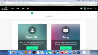 How to upload to smule
