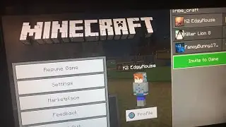 Fighting the Ender dragon on tribe_craft