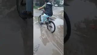 Cycling tip in rainy season  ..  