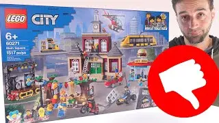 Disappointed & Negative BIASED look at LEGO City Main Square! 60271