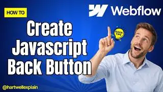 Webflow Tutorial How to Create a Simple JavaScript Back Button