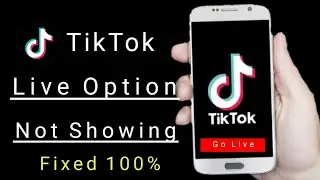TikTok Live Option Not Showing Problem Solved 2024 | TikTok Live Problem