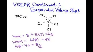 VSEPR for Expanded Valence Shell