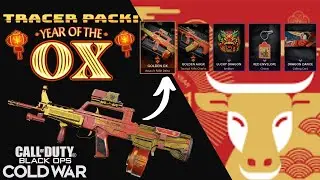 Tracer Pack: Year of the Ox - QBZ/Aug Blueprints W/ GOLD Tracer Rounds, and MORE! (Warzone and BOCW)