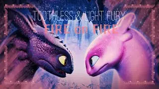 Toothless & Light Fury - Fire On Fire