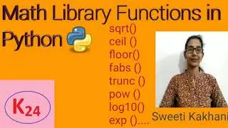 Mathematical functions in Python