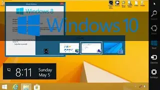A look at Metro 10 (A Windows 10 iso transformed into Windows 8.1 made by me)