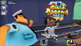 SUBWAY SURFERS GAMEPLAY PC HD P895 Paris Summer Games all character Phoenix Summer Outfit  - Friv4T