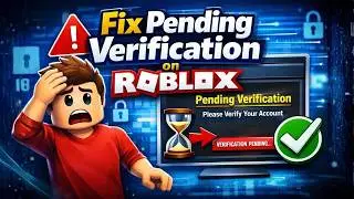 How To Fix Pending Verification on Roblox (2026) | Roblox Verification Problem Fix