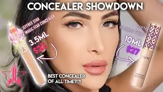 JEFFREE STAR COSMETICS MAGIC STAR CONCEALER + SETTING POWDER COMPARISON, REVIEW + FIRST IMPRESSIONS