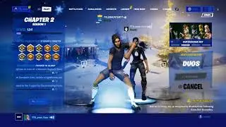 Chill and playing fortnite sqauds
