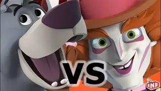Baloo vs Mad Hatter sarlacc pit arena fight Disney Infinity toy box