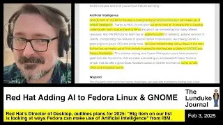 Red Hat Adding AI to Fedora Linux & GNOME