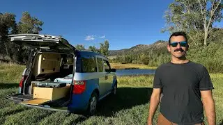 Solo Honda Element Vanlife in Utah: Camping, Fishing, & Exploring Abandoned Cabins