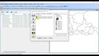 Построение картодиаграмм в MapInfo