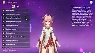 Yae Miko Voice lines English Sub Indonesia Genshin Impact