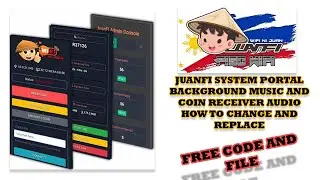 PISOWIFI JUANFI SYSTEM PORTAL BACKGROUND AND COIN RECEIVER AUDIO HOW TO CHANGE AND REPLACE TUTORIAL