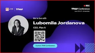 TNW Conference: Interview with Lubomila Jordanova, founder and CEO at Plan A