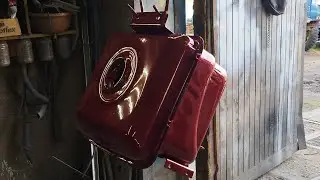 Ремонт топливного бака, на дизельном мотоблоки 