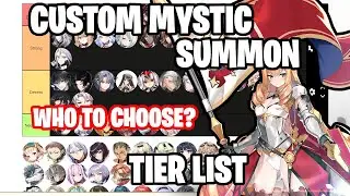 CUSTOM 5* STAR MOONLIGHT SUMMON TIER LIST!- Epic Seven