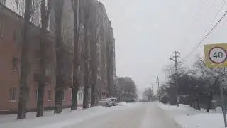 Воронеж Снегопад #снегопад #воронеж #elenatur #видеоворонеж