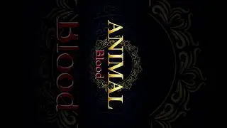 A N I M A L   Blood   #trending  #ranbirkapoor #villan  #music #shorts