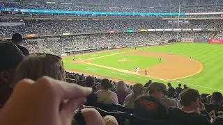 HAND PUPPET AT YANKEE STADIUM