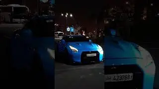 Liberty-Walk GTR R35 in ocean blue! 
