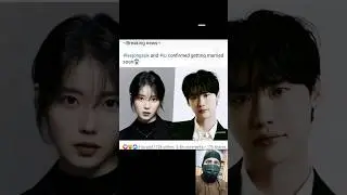 They Are Getting Married Soon 🥺😭💙#shorts #iu #leejongsuk #kpop #kdrama