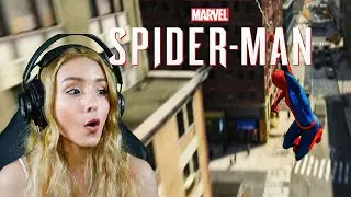 Sarah Streams Marvel's Spider-Man 2018 PS4 Blind Playthrough 4K Act 1 - First 2 Hours of Gameplay