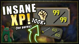 OSRS NEW BEST Training Spot! 100k+ Per Hour FOR PURES!