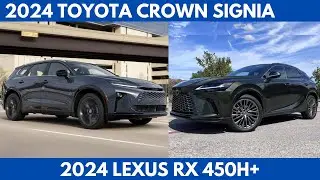 2024 Toyota Crown Signia Vs. 2024 Lexus RX 450h+ the Ultimate Luxury SUV Comparison