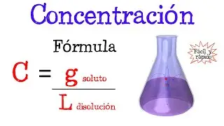 💥Calculate the concentration of a solution in g/L⚗️ [Quick and Easy] | CHEMISTRY |