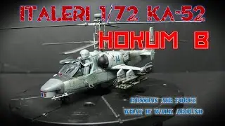 1/72 Italeri Ka-52 Hokum B - Russian Air Force What If - Built Model Walk Around