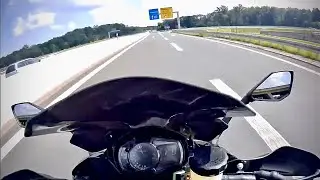 Скорость на Автобане. Летнее Настроение или Мототуризм.